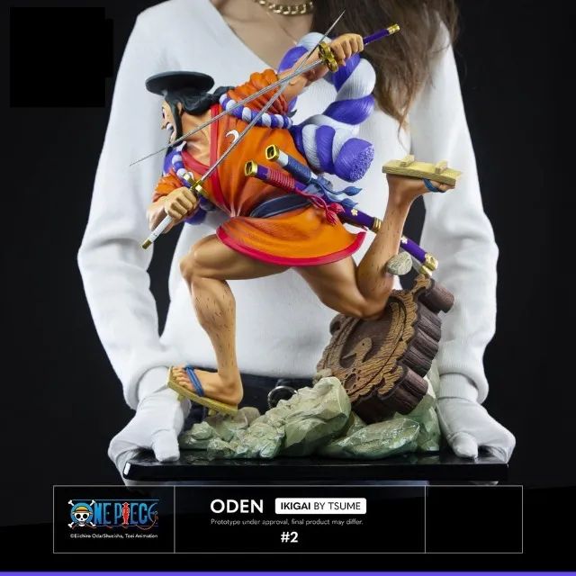 Estátua Kozuki Oden 1/6 - One Piece - Ikigai Tsume - Hobbies e