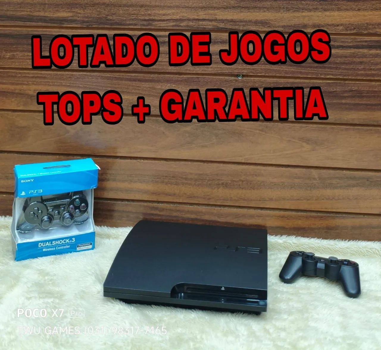 PS3 + garantia 
