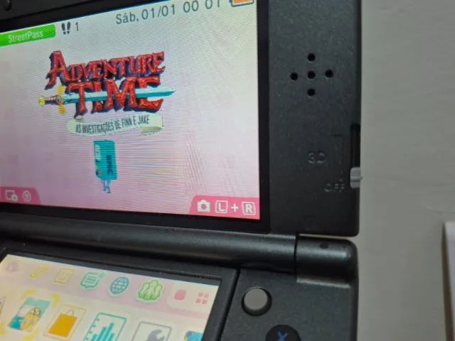 New Nintendo 3DS XL Original USA - Preto Metálico - Estado de