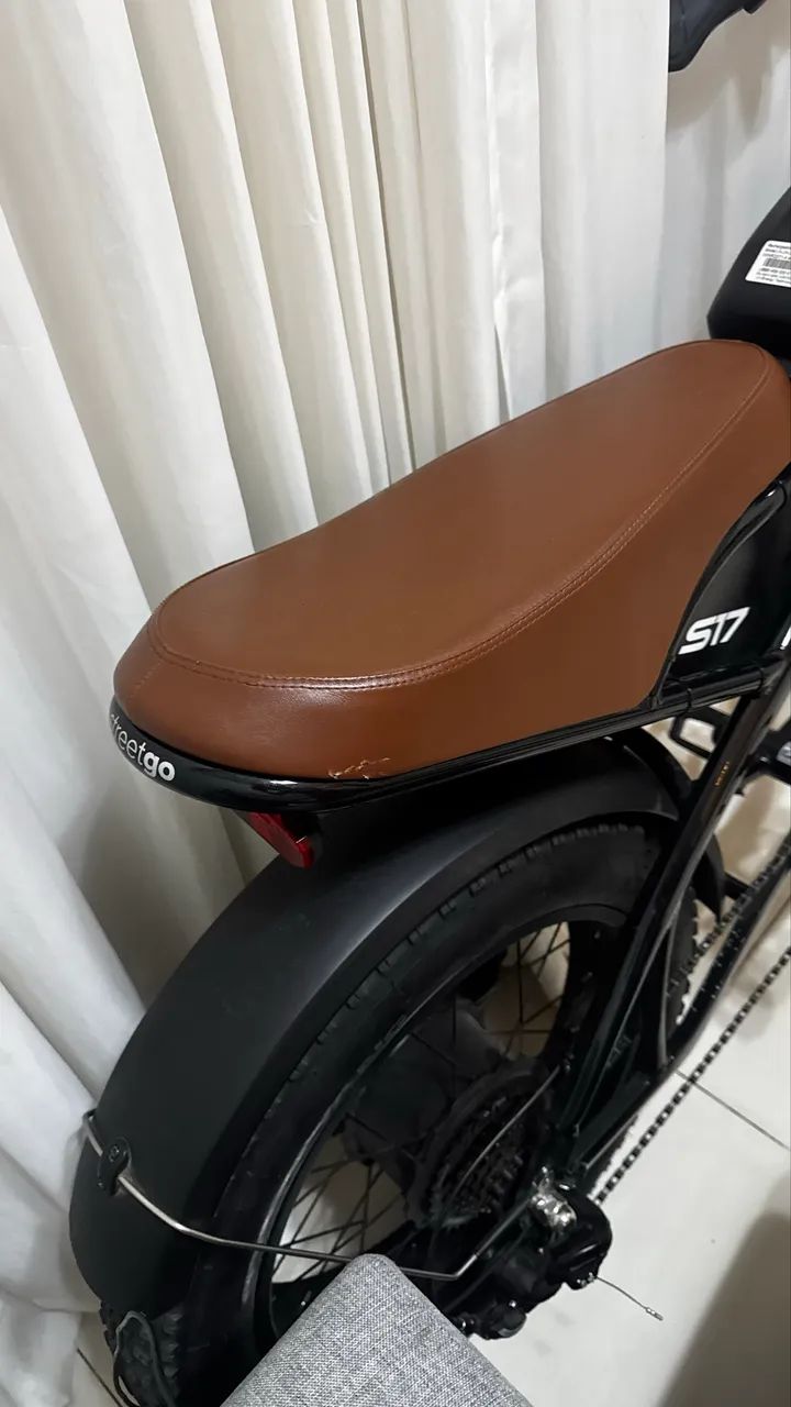 Não troco! Vendo Bicicleta Elétrica Street Go S17 - Foto 2
