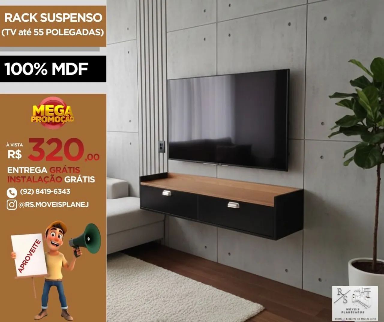 Rack para tv  - Foto 4