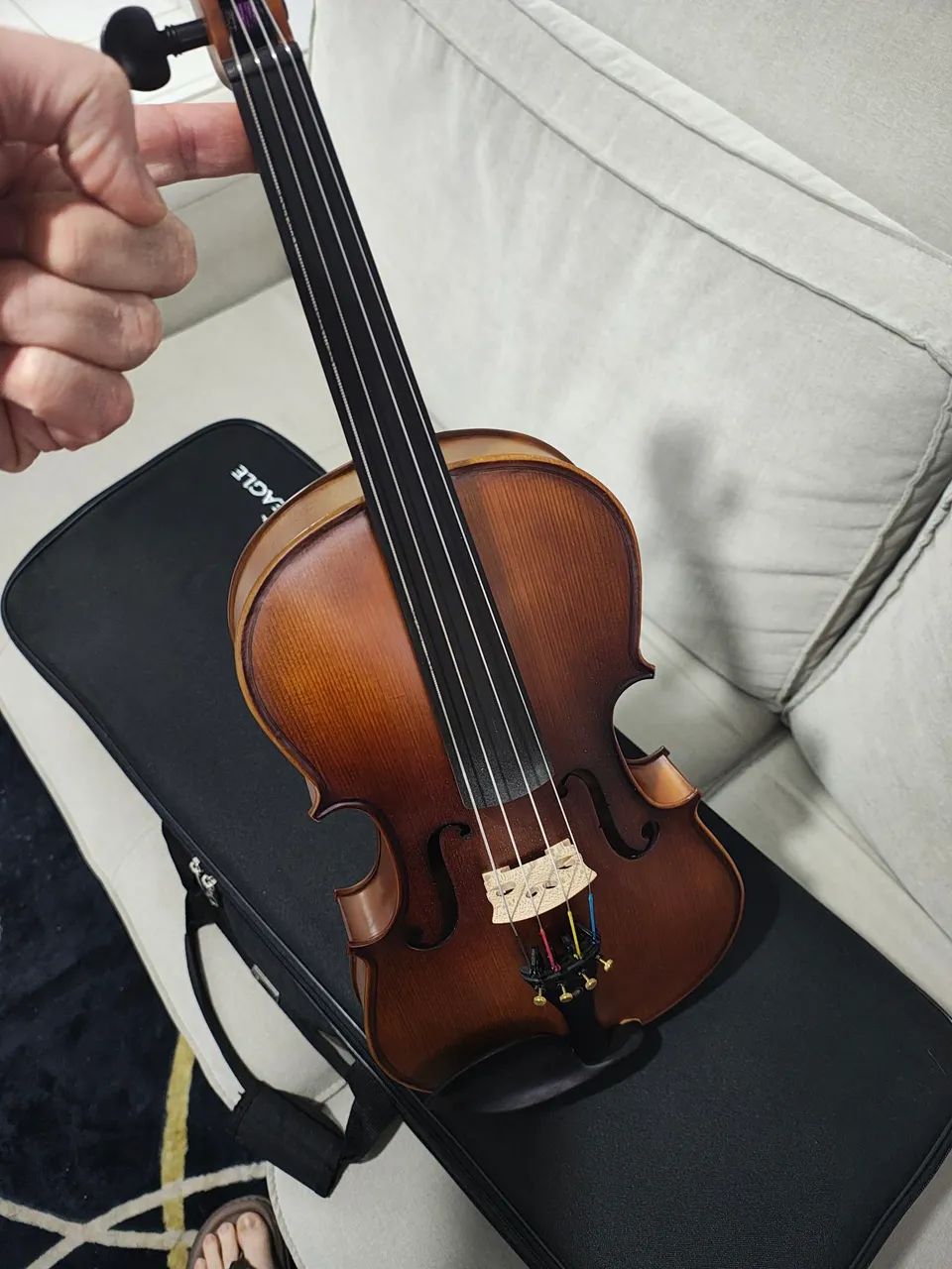 Viola de arco Eagle VA180 ajustada  - Foto 2