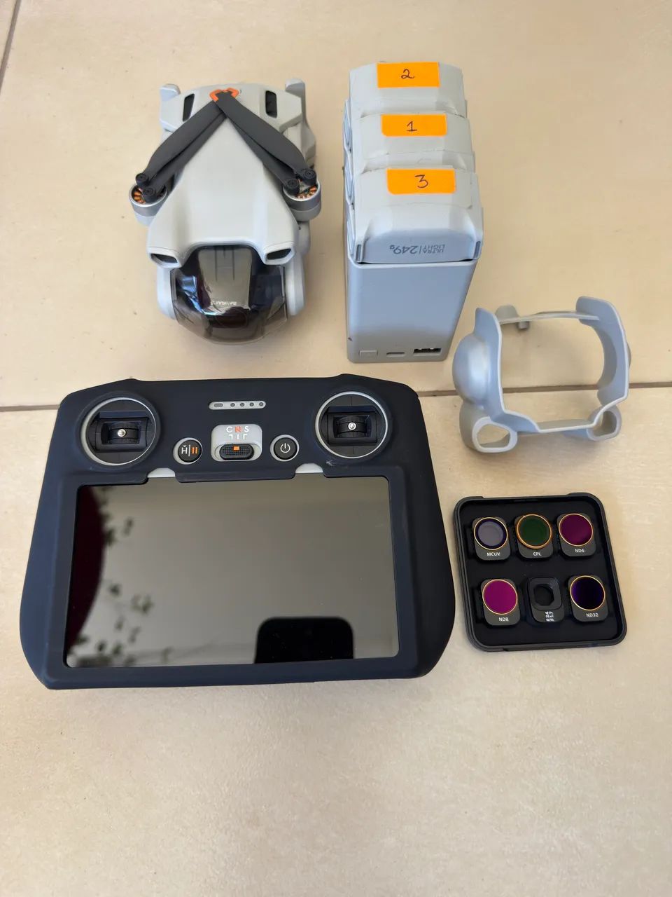 DJI Mini 3 combo e acessórios 