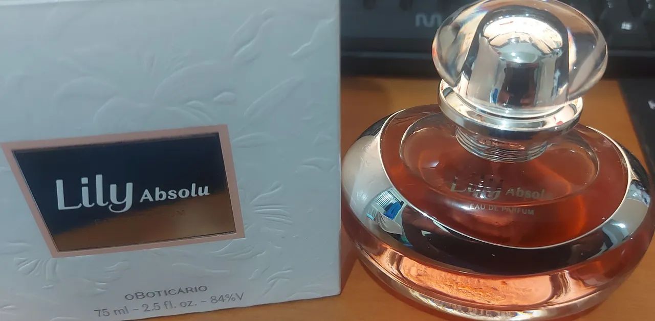 Perfume o boticário LiLy absolu 75ml feminino 