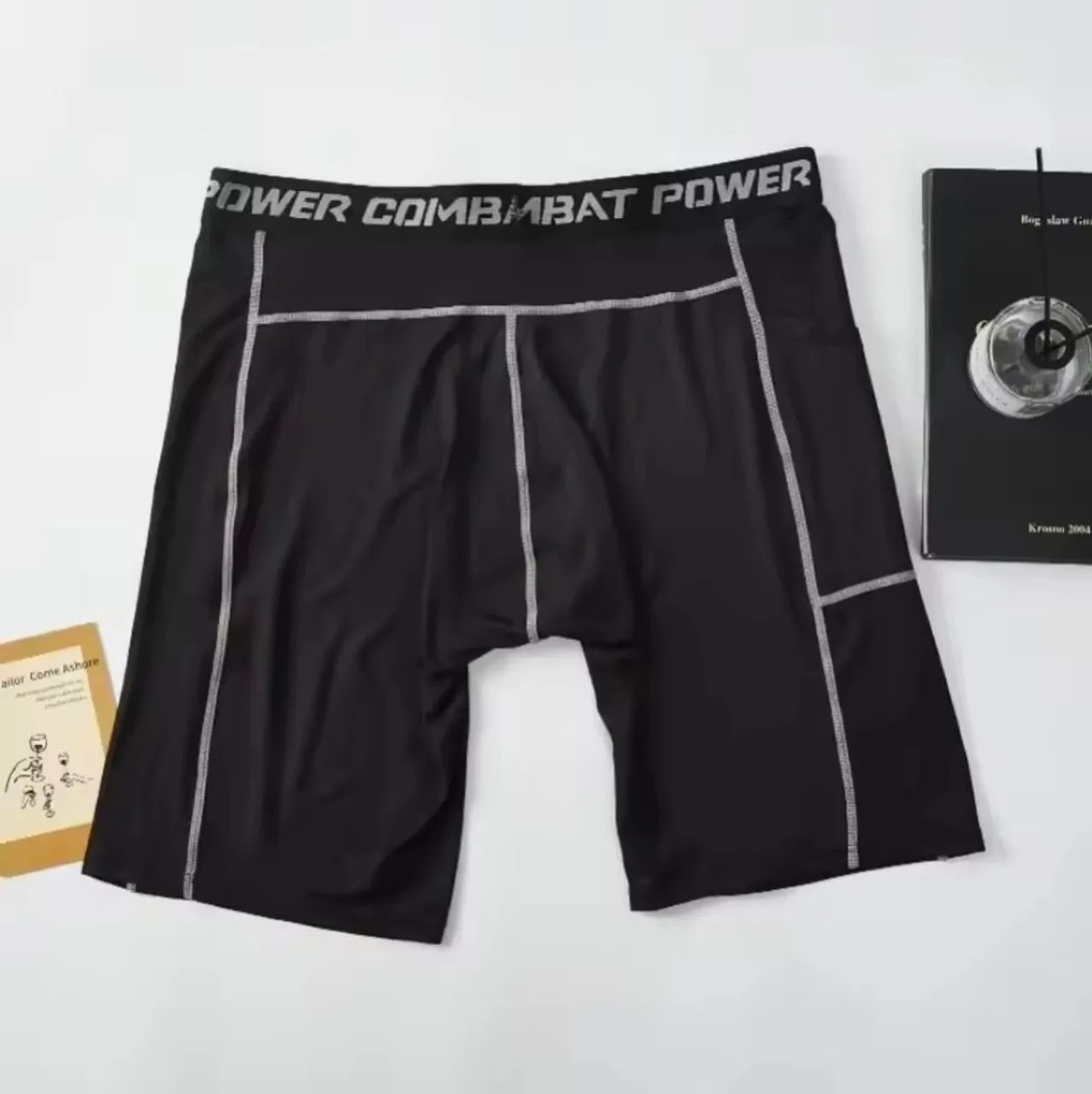 Shorts ciclistas masculinas  e femininas- alta elasticidade e respiráveis - Foto 4