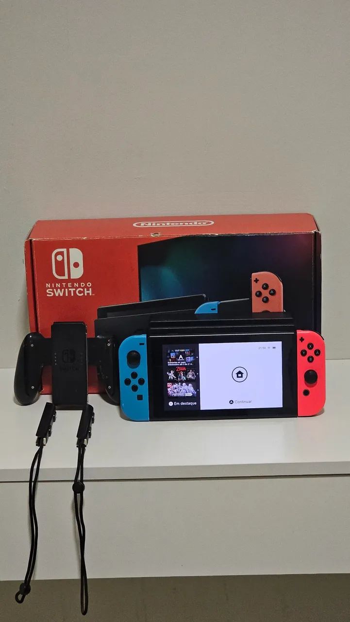 Nintendo Switch V2 - Completo - Foto 3