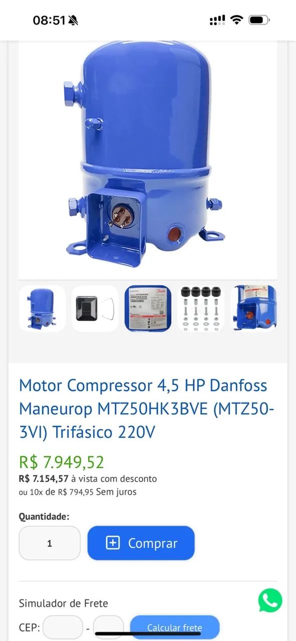Motor compressor  - Foto 2