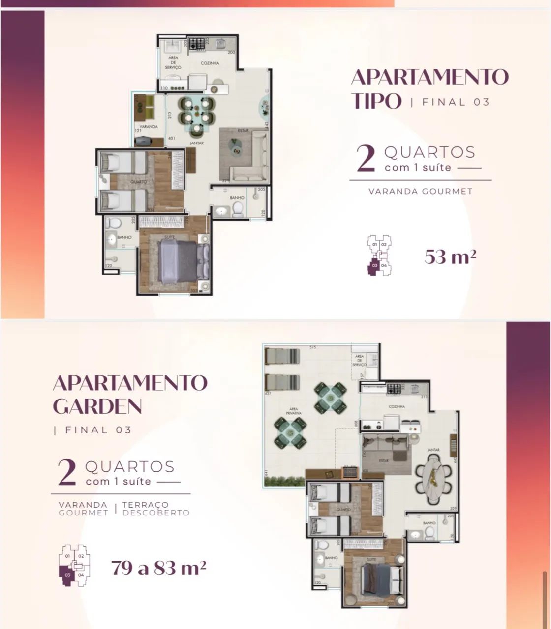Vendas de apartamento na planta 
