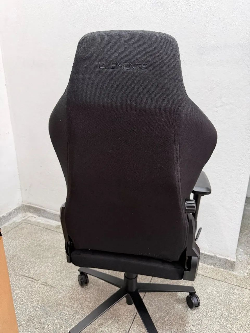 Cadeira Gamer Lunari Preta Elements - Foto 3