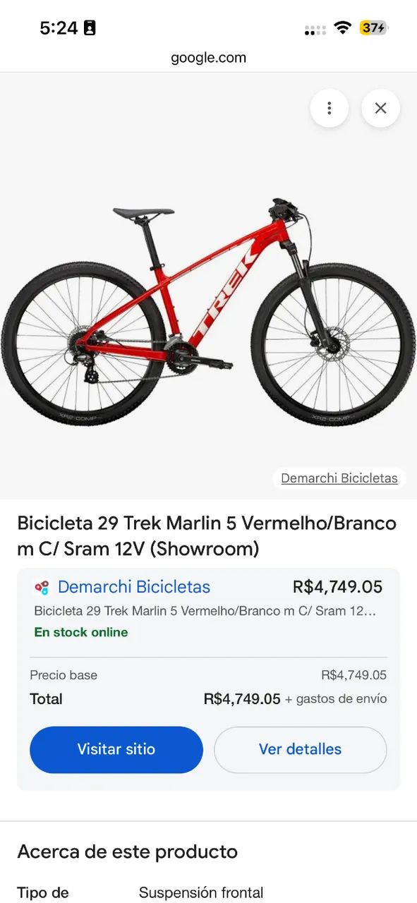 Bicicleta marlin 5