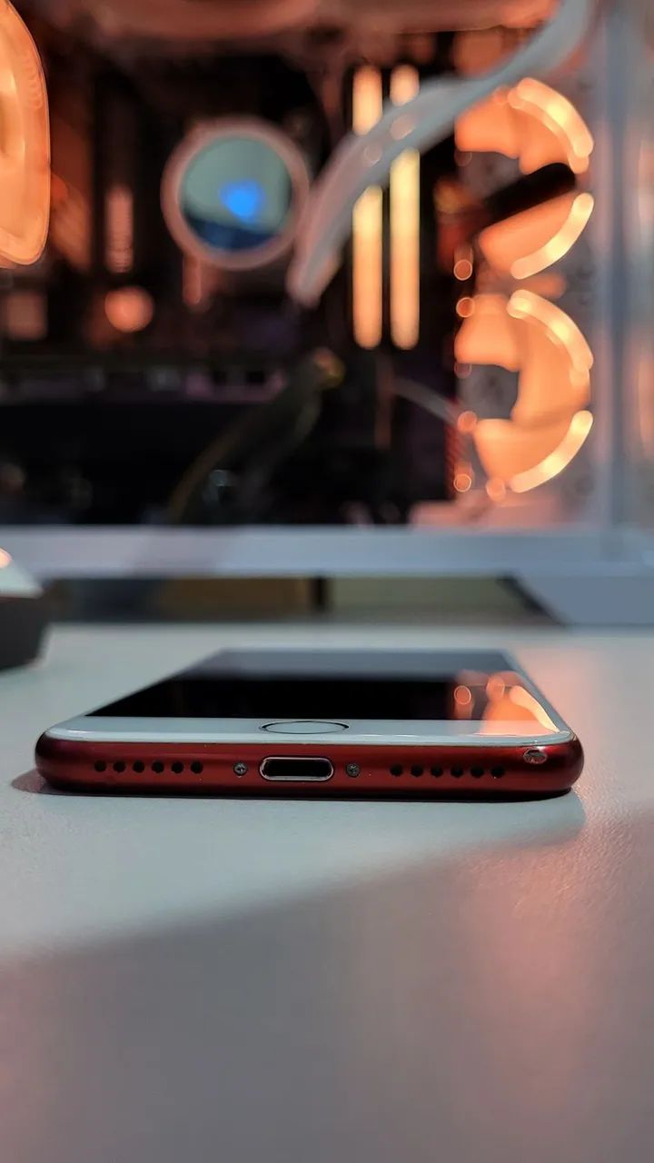 IPhone 7 128gb Product Red - Funcionando perfeitamente | Bom