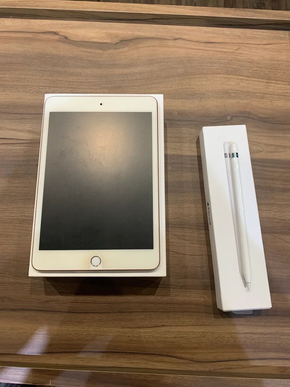 Apple iPad mini5 シルバー 本体 Apple Pencil Mine iPad 5 Geração com Pencil Apple - Tablets e E-Readers