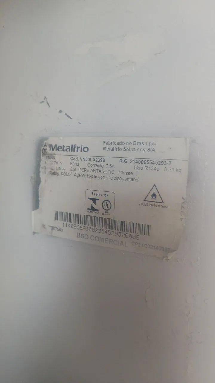 Expositora metalfrio - Geladeiras e Freezers - Colégio, Rio de