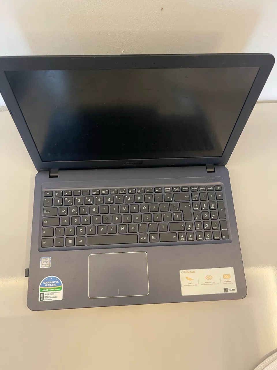 Notebook ASUS Vivobook X543UA Intel Core i3 - Excelente estado 
