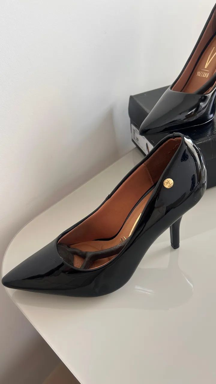 Scarpin preto Vizzano  - Foto 3