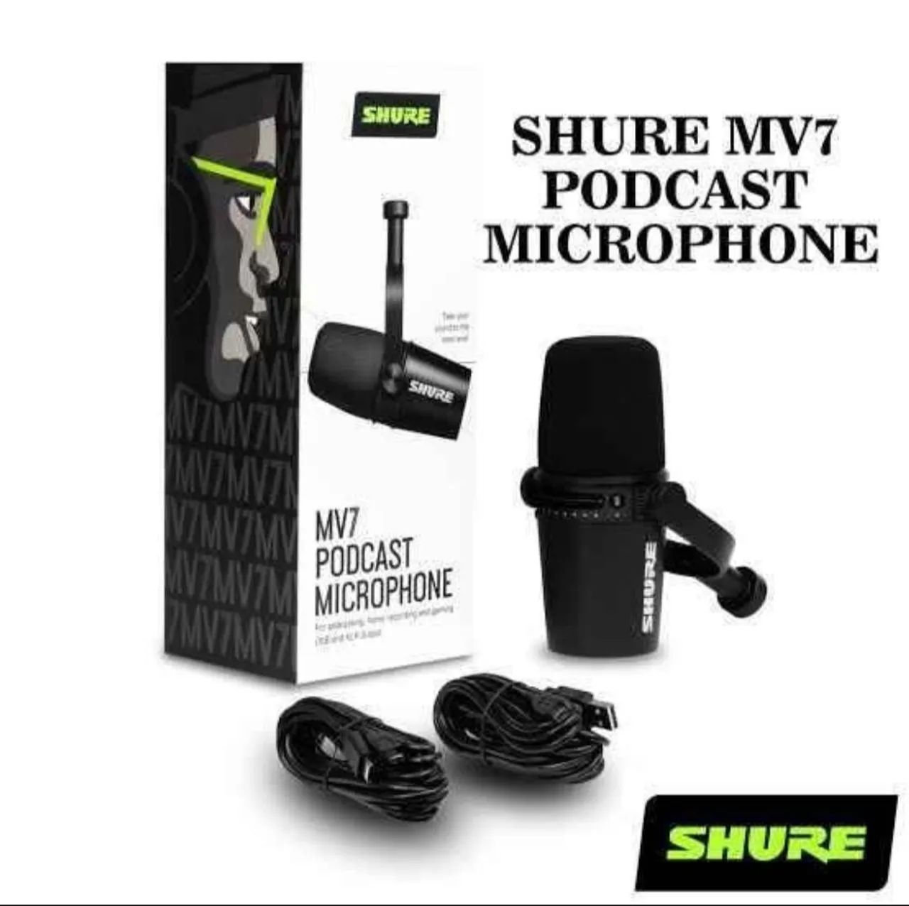 Microfone Shure MV7 - Foto 4