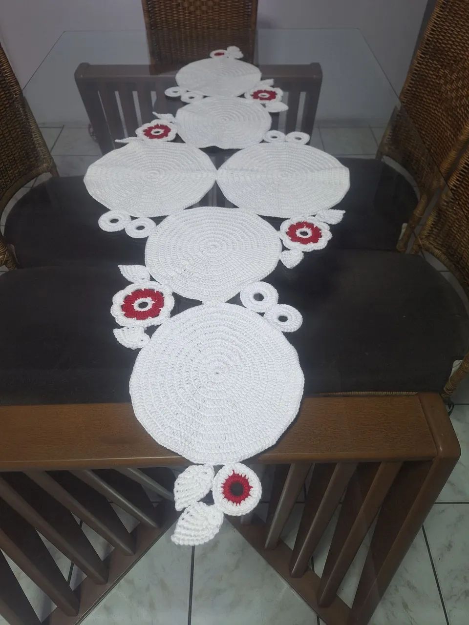 Toalha de mesa (trilho) - Foto 2