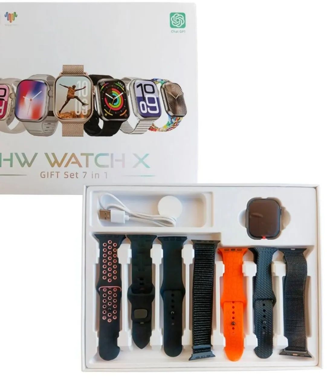 Smartwatch whatch x 7 em 1 com chat GPT. RELÓGIO INTELIGENTE  - Foto 2