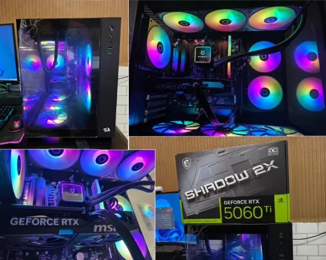 PC Gamer configuração premium com peças novas