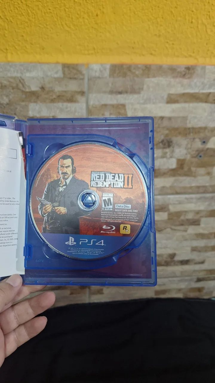 Read dead Redemption 2 PS4 excelente estado de conservação.  - Foto 3
