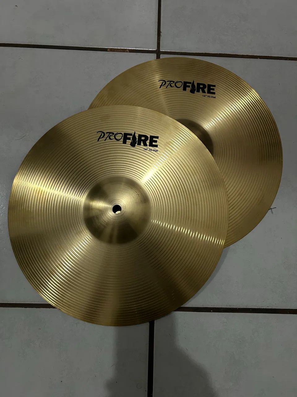 5 pratos bateria Pro Fire - Foto 4