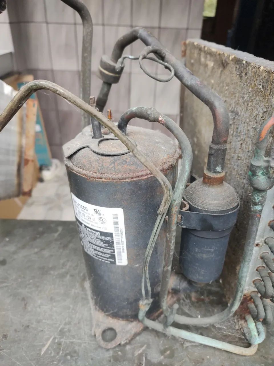 compressor de ar condicionado 10000 127v - Foto 3