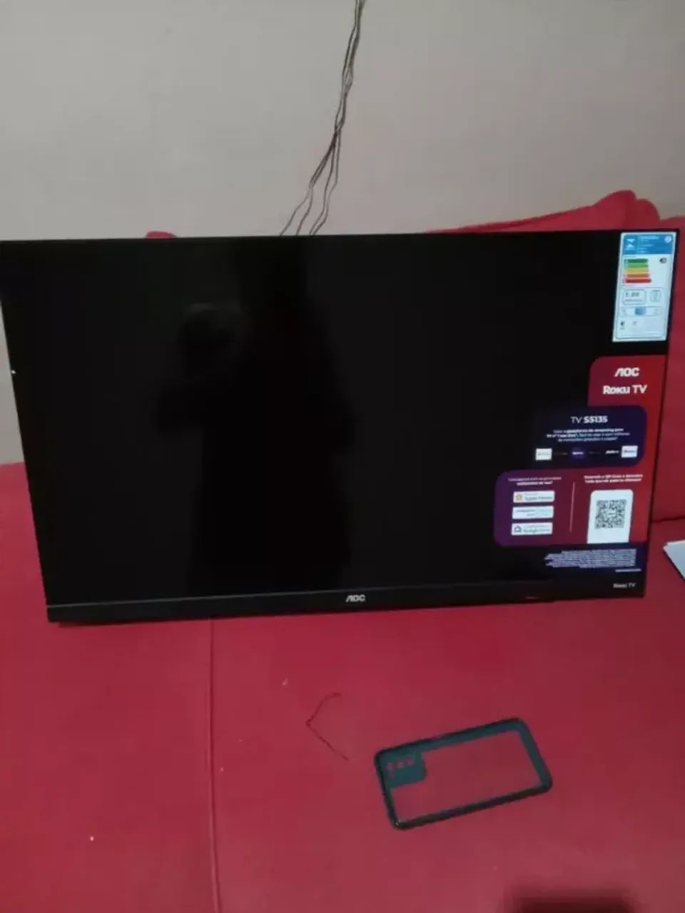 Smart TV AOC 32 Polegadas NOVA NA CAIXA - Foto 3