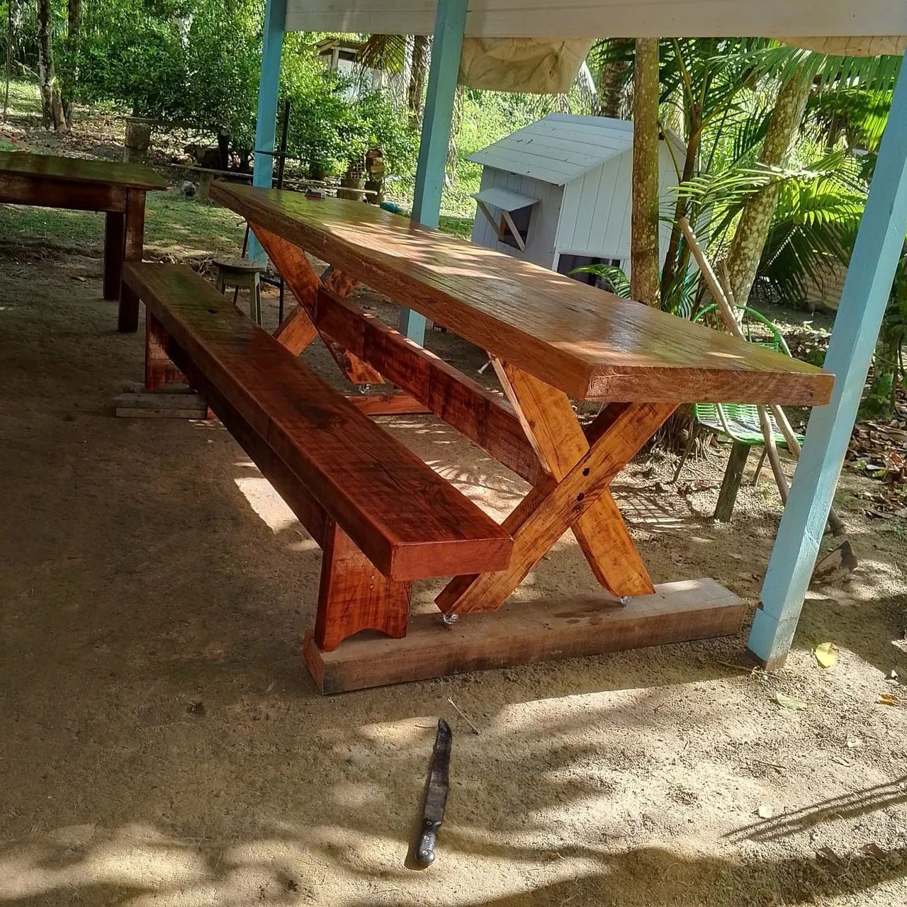 Faço mesas e bancos , interessados chama no pv *  - Foto 3