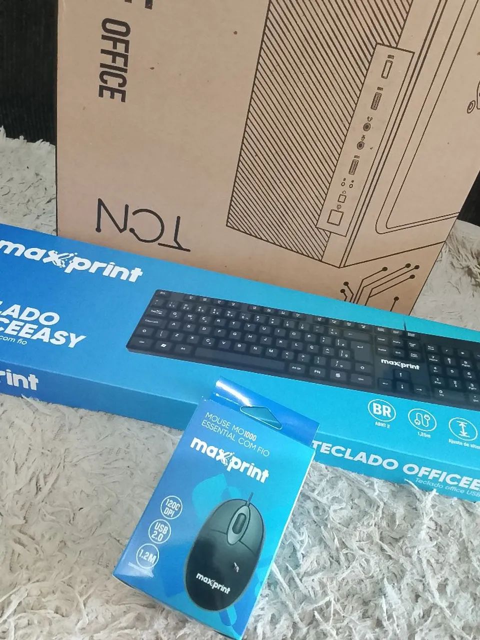 Computador novo memória 8gb ssd 120g. + Brinde