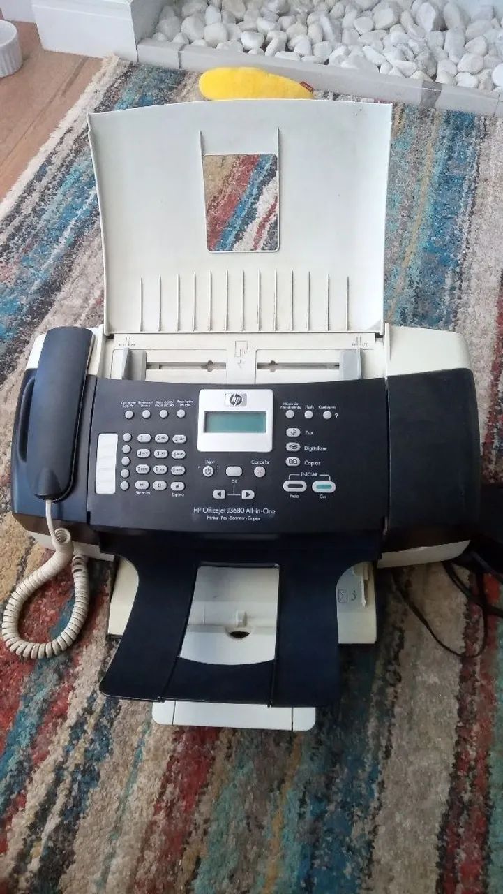 Aparelho telefone fax e xerox HP
