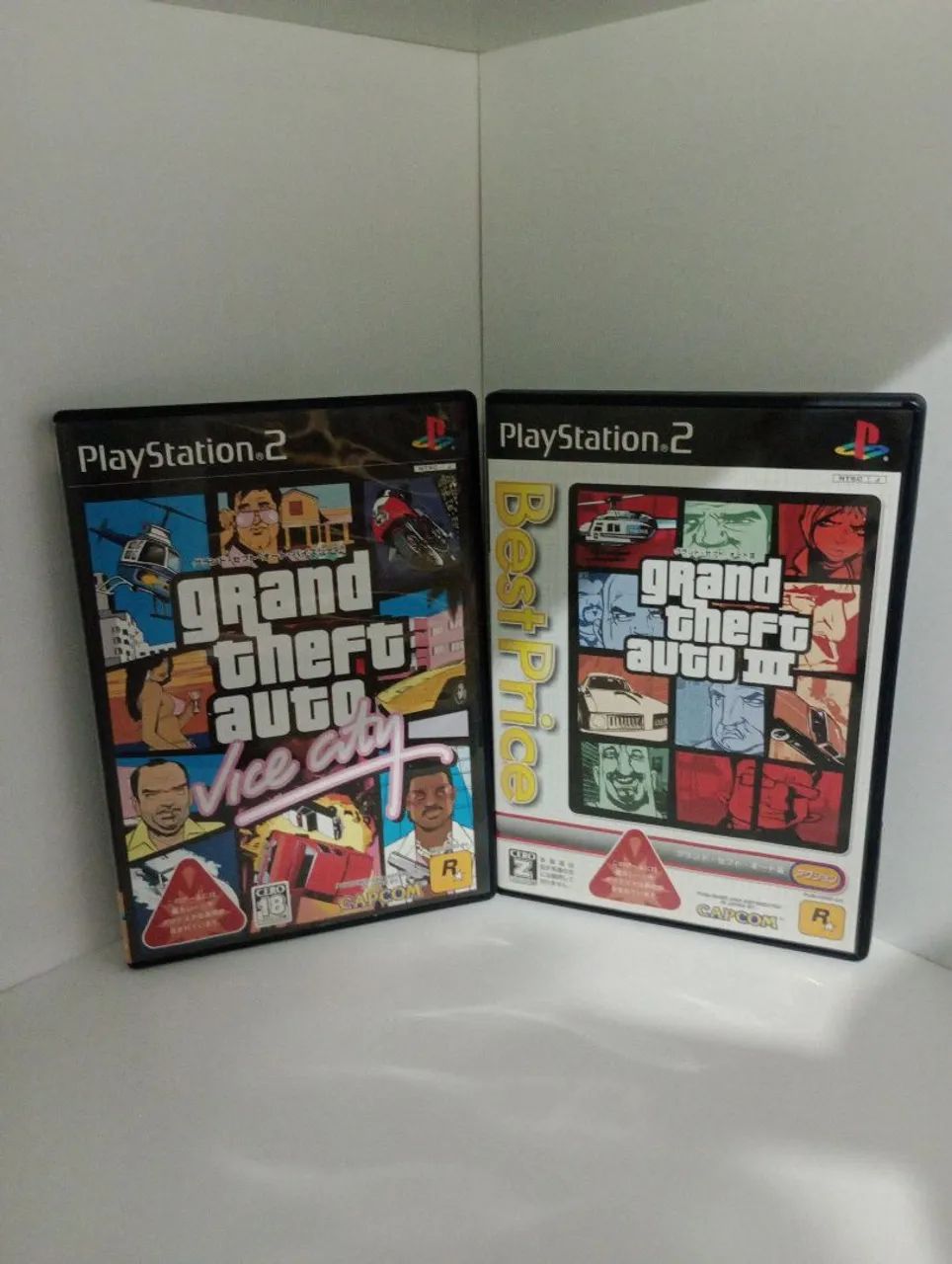 GTA 3 E VICE CITY ORIGINAL JAPONÊS COMPLETO 
