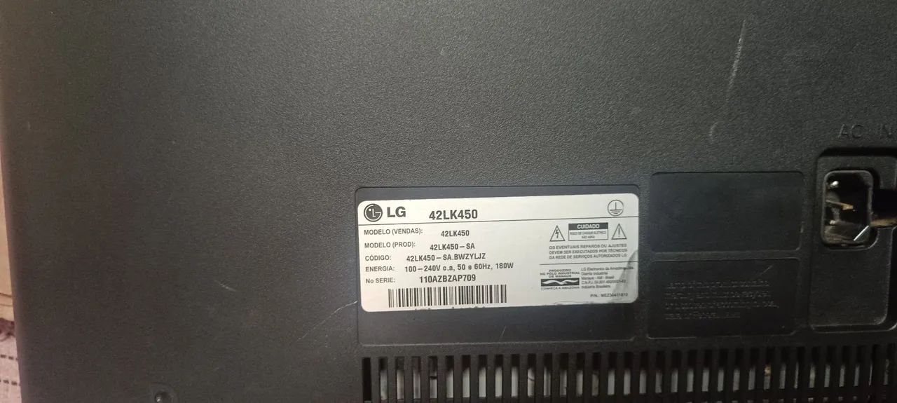 Tv LG42"polegadas  - Foto 4