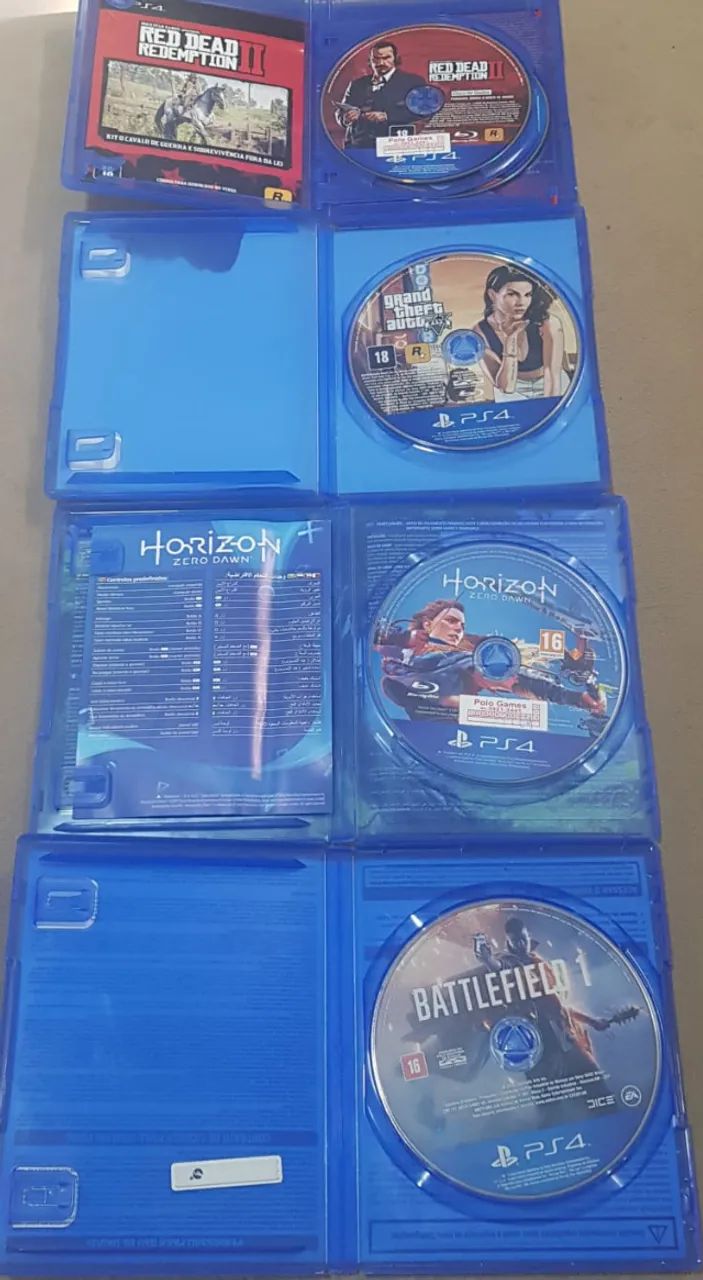 4 Jogos de PS4 mídia fisica - Foto 4