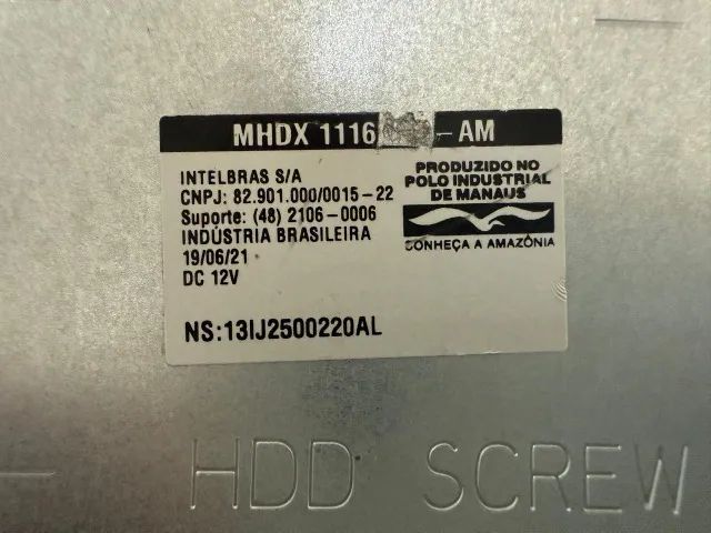 DVR 16 CANAIS INTELBRAS MHDX-1116 - Acessórios para Câmeras e