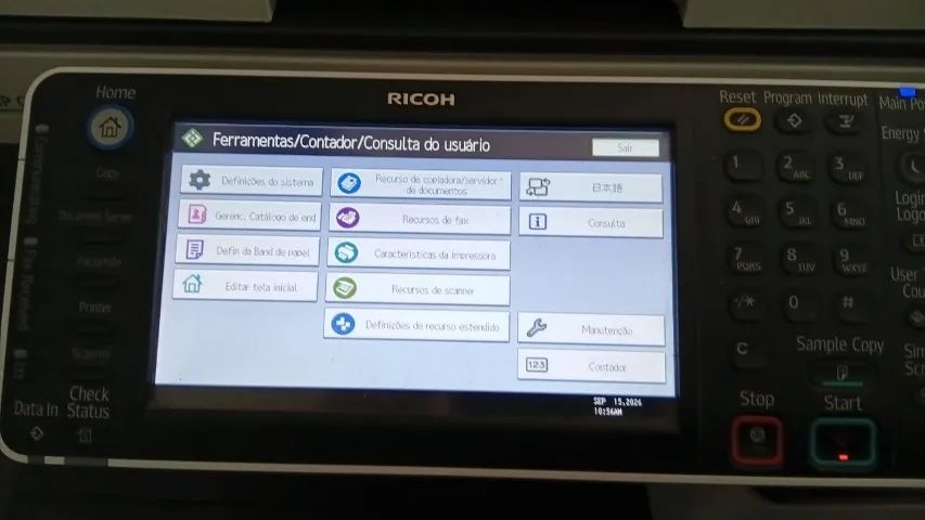 Impressora Ricoh MP C3503  - Foto 4