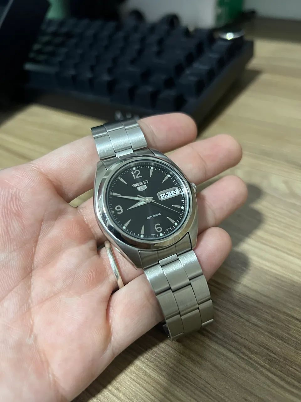 トライアルセット・サンプル SEIKO Seiko 5 Automático SNX123K Preto NOVO - Acessórios - Indianópolis