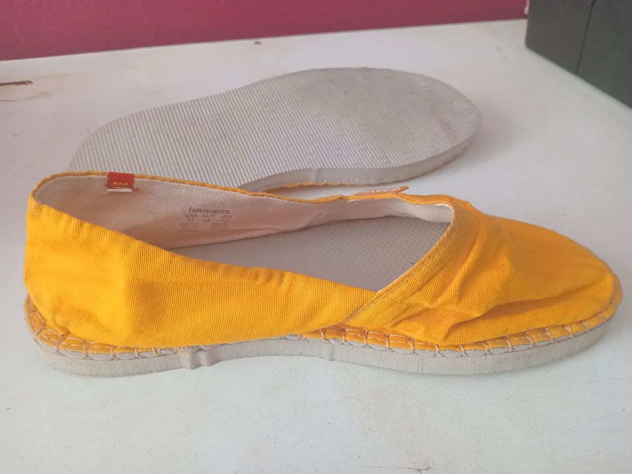 Alpargatas Havaianas Amarelas - Foto 5