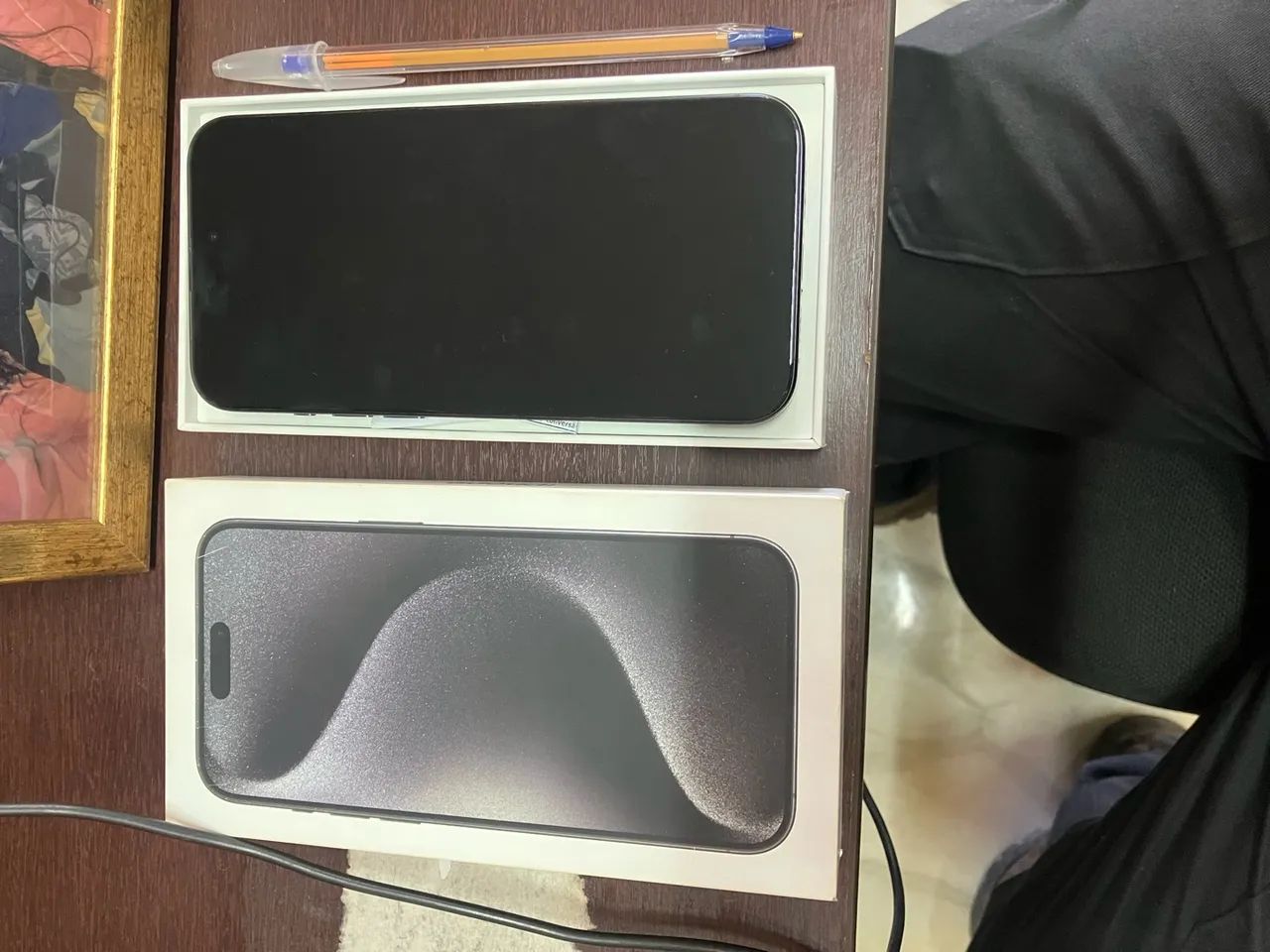 iPhone 15 pro Max com nota fiscal e caixa  - Foto 2