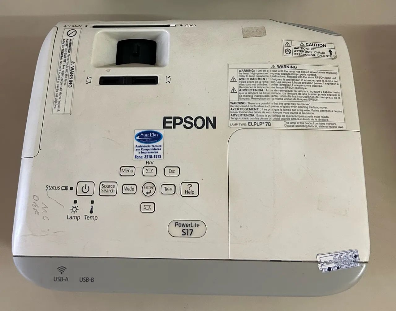 PROJETOR EPSON S17