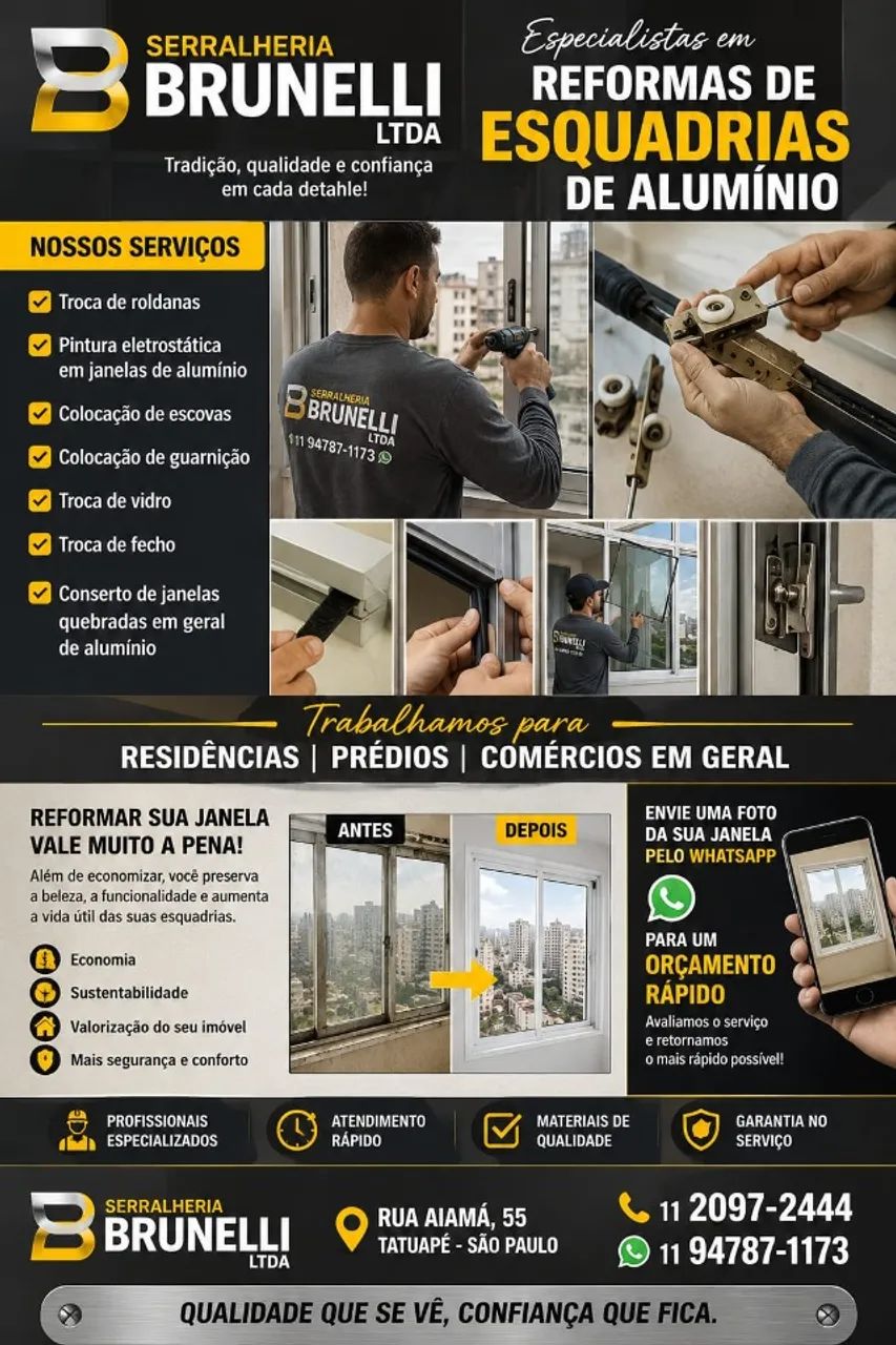 Serviços de Serralheria Ferro e Aluminio - Foto 4