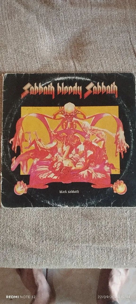 LP Black Sabbath. Black Bloody sabath
