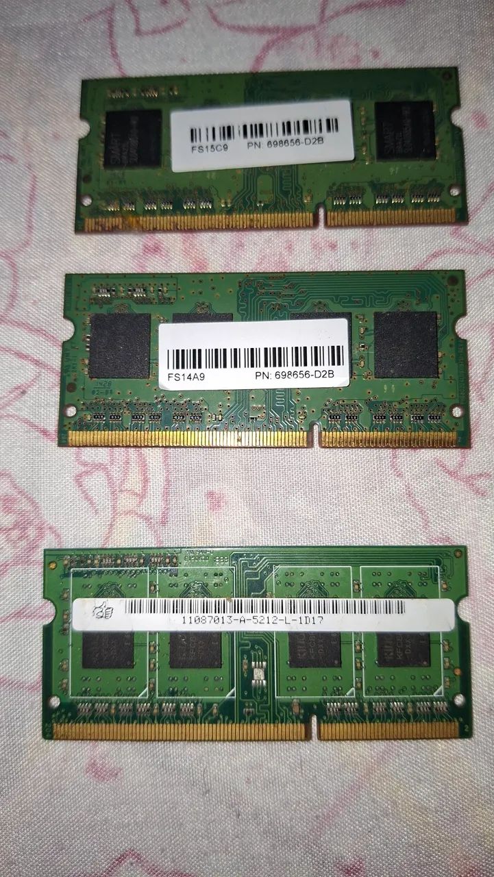 Memoria ddr3 4gb