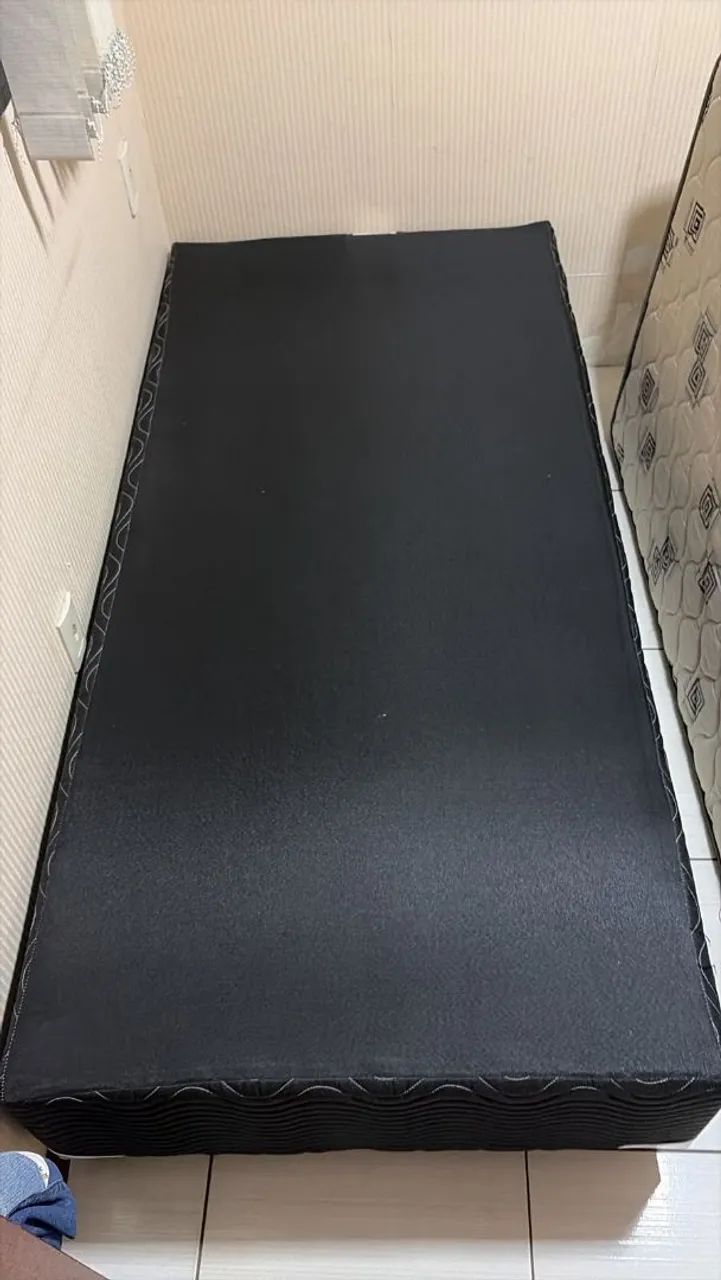 Cama box Ortobom, colchão de soltey - Foto 2