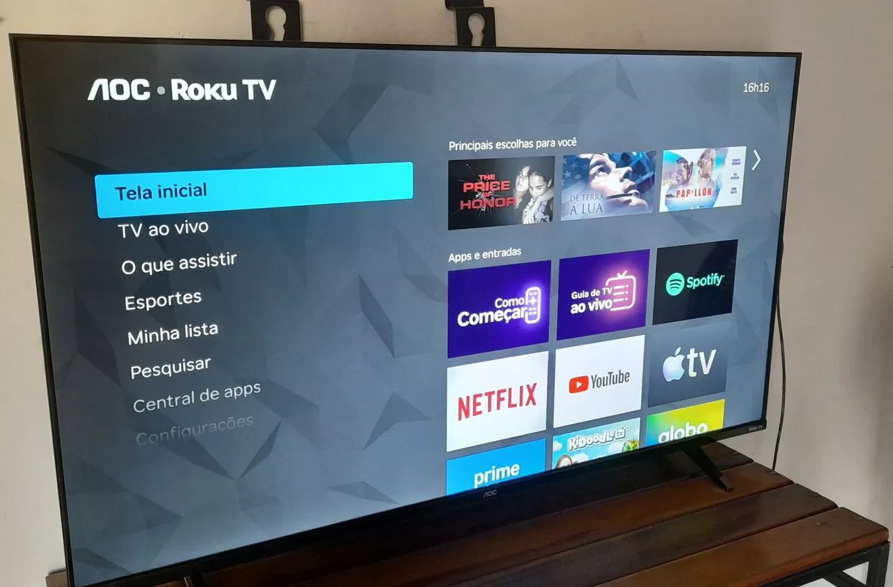 TV AOC 4K 50 polegadas - Foto 2