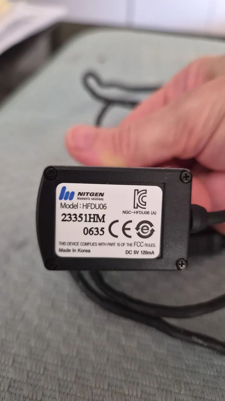 Leitor biométrico  - Foto 3