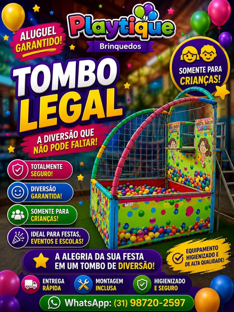 Aluguel de brinquedos eventos/aniversarios - Foto 3