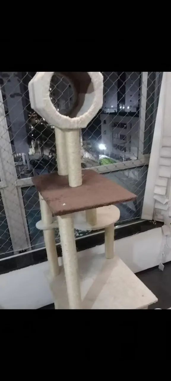 Arranhador Torre Brinquedo para Gatos (negociável) - Foto 3