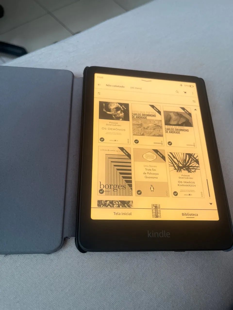 Kindle Paperwhite Signature Edition 32 GB + Capinha - Foto 3
