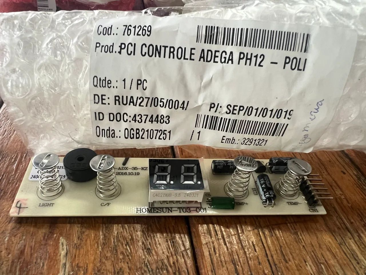 PCI Controle Adega PH12 - Foto 2