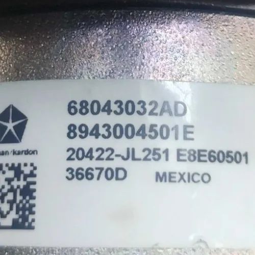 Alto Falante Porta Traseira Direita Dodge Ram 3500 2022 2023 Preto - Foto 3